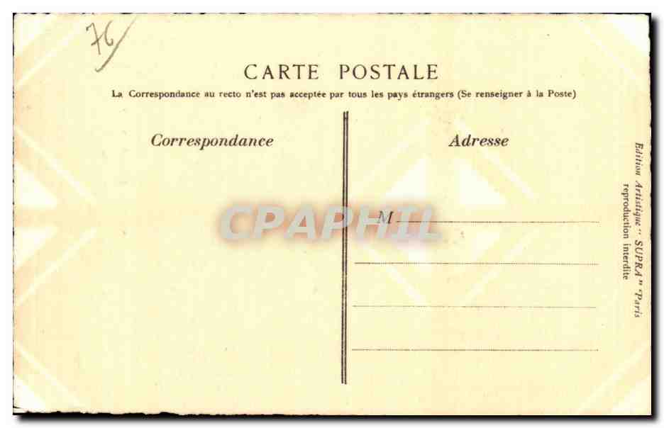 Tancarville - Le Chateau - Tableau - CPA  — Rückseite