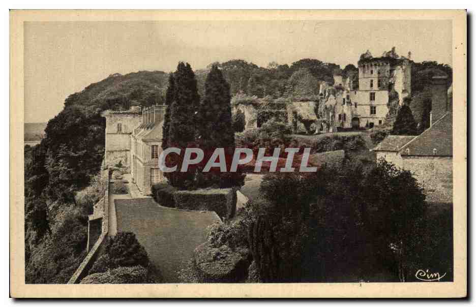 Tancarville - Le Chateau et des Ruines - CPA 