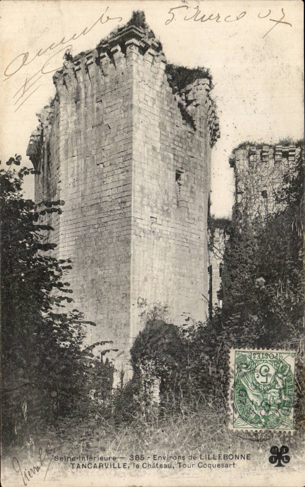 Tancarville - Le Chateau - CPA 