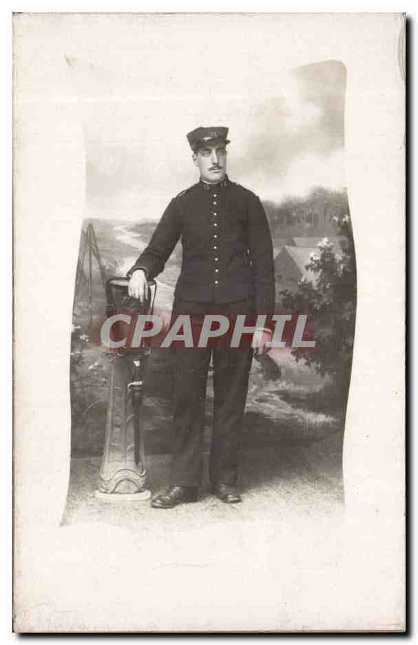 CARTE PHOTO Soldat Militaria 