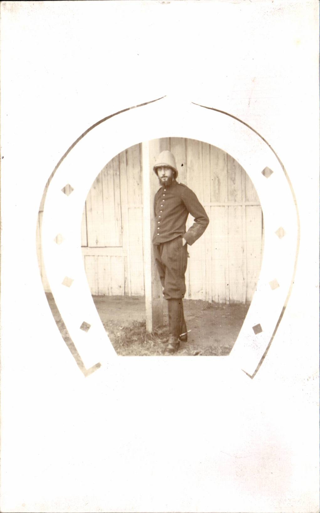 CARTE PHOTO Soldat Militaria 