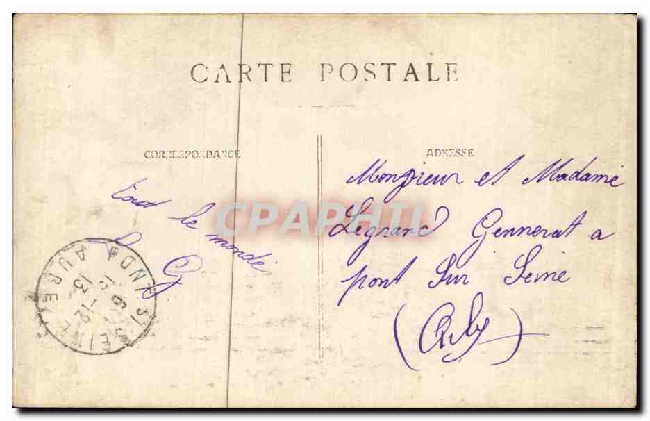 CARTE PHOTO Soldats Militaria Paris  — Rückseite