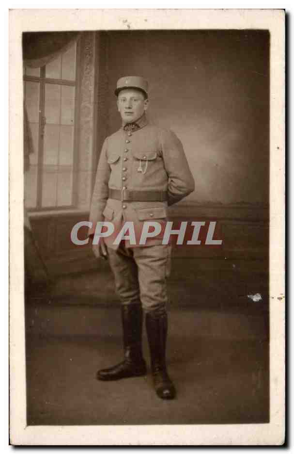 CARTE PHOTO Soldat Militaria 