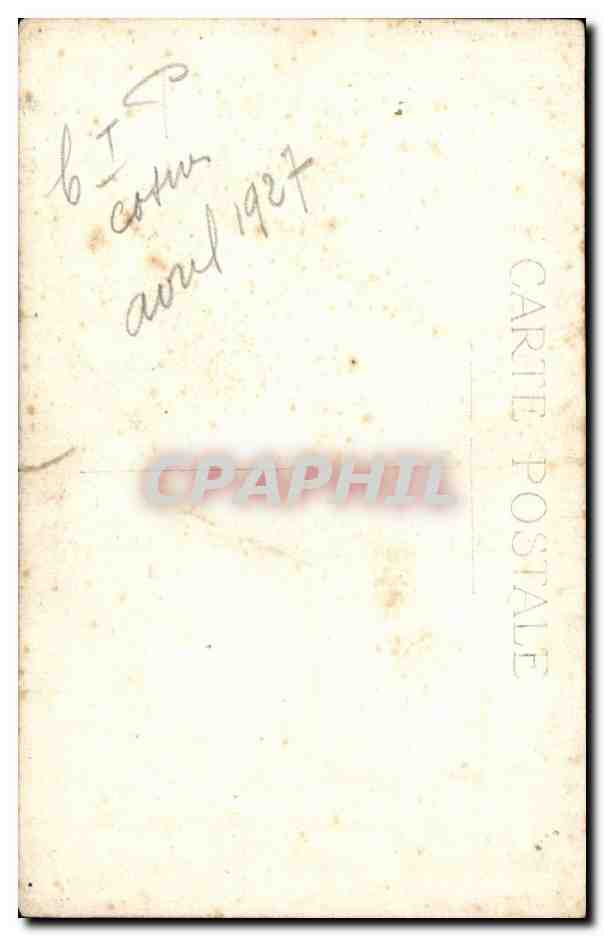 CARTE PHOTO Soldat Militaria  — Rückseite