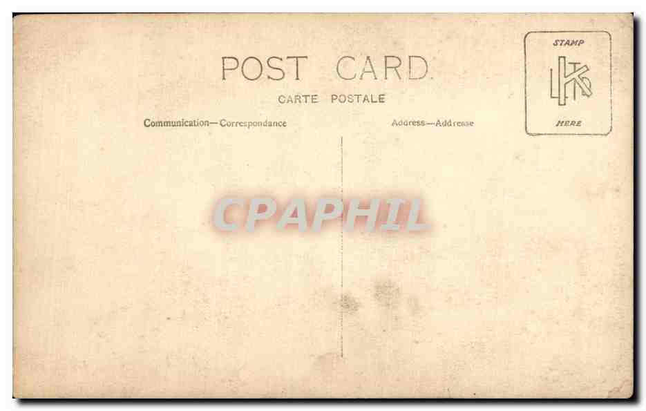 CARTE PHOTO Soldat Militaria Poilu — Rückseite