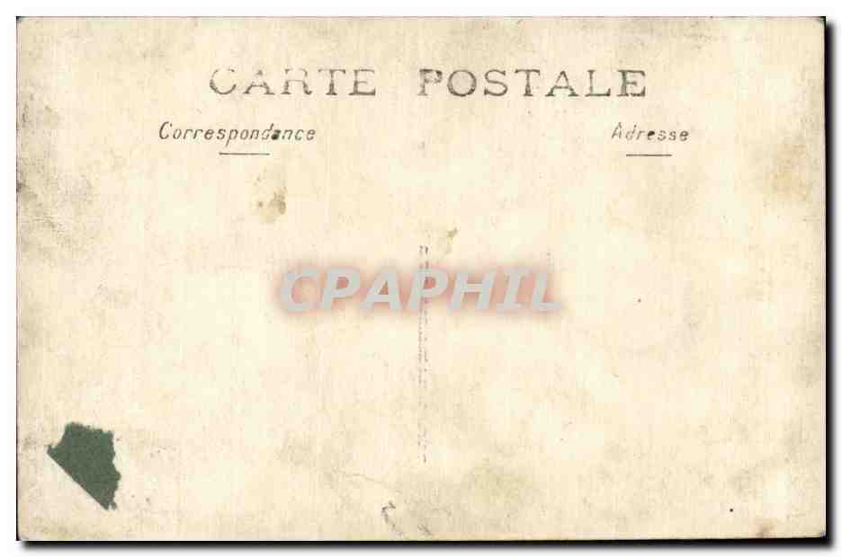 CARTE PHOTO Soldat Militaria Cavalier — Rückseite