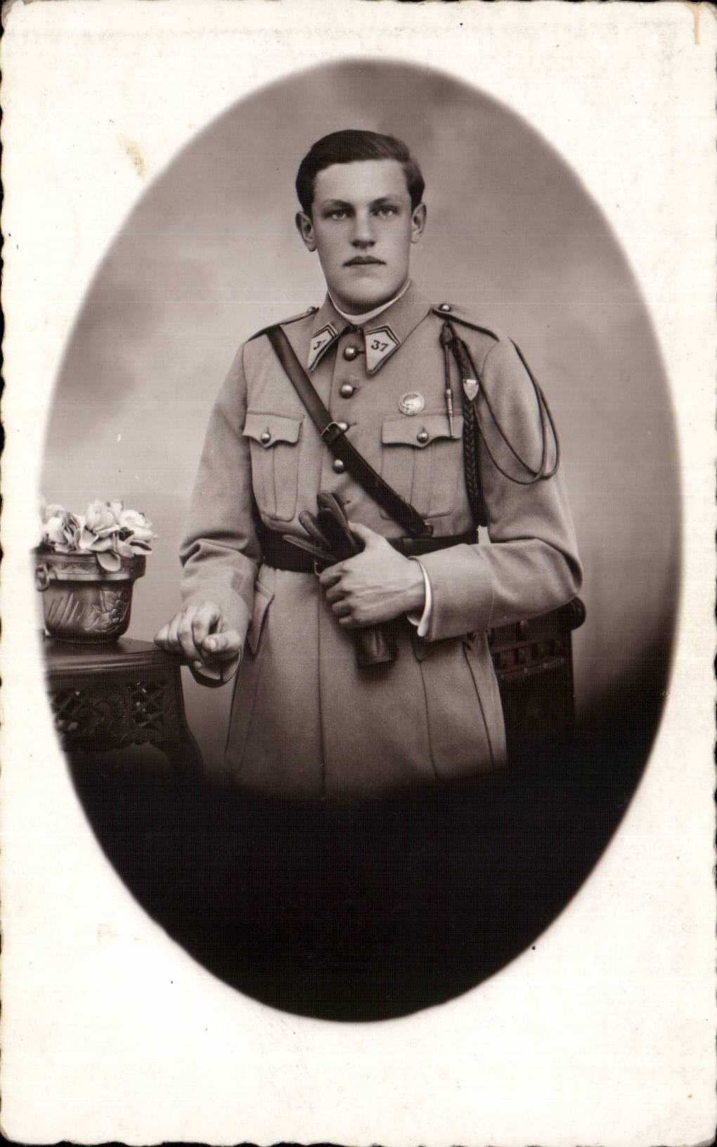 CARTE PHOTO Soldat Militaria Strasbourg 