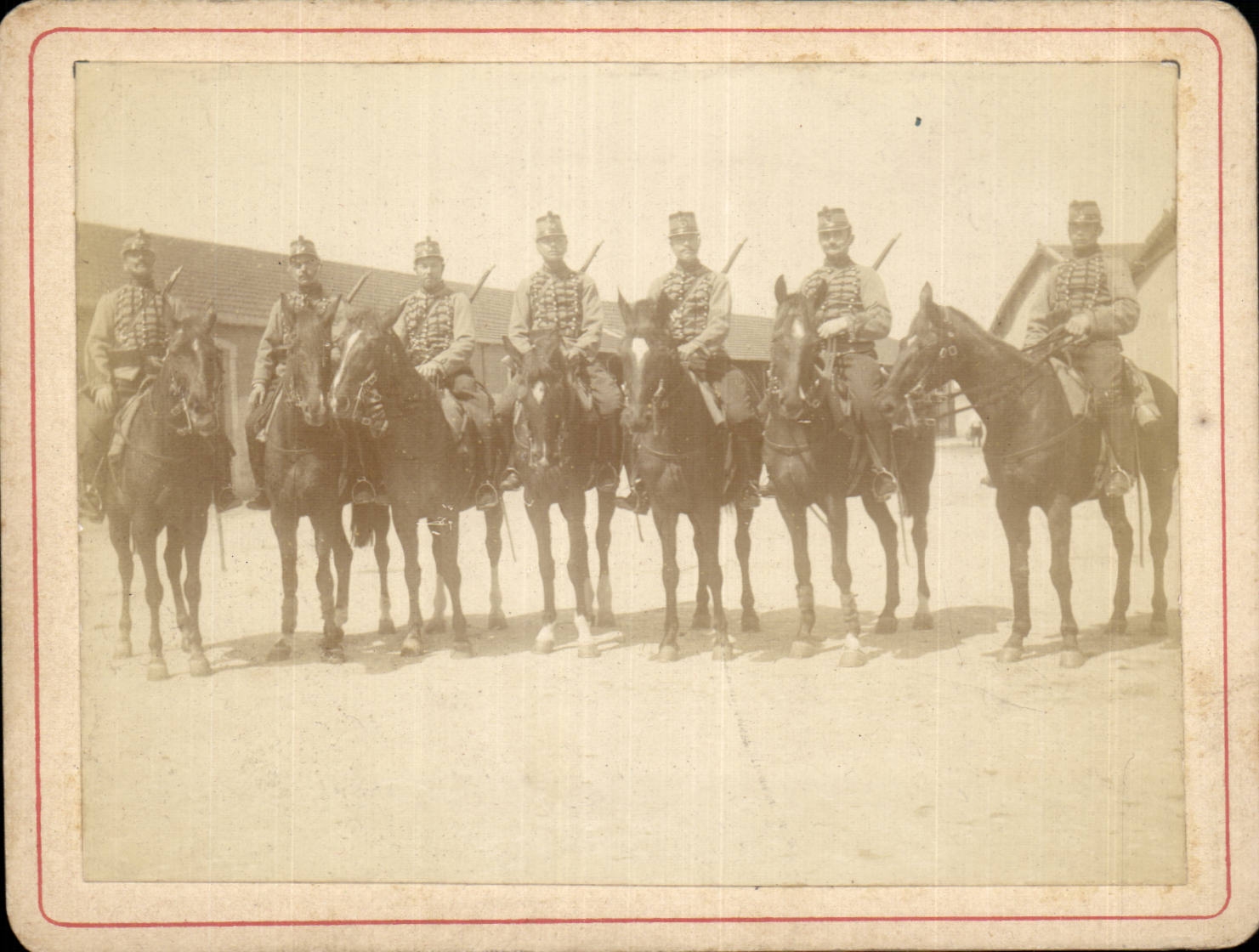 PHOTO Soldats Militaria Cavaliers