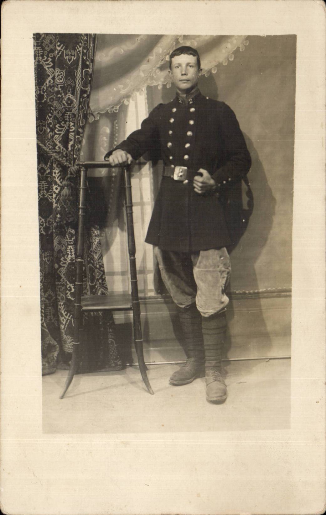 CARTE PHOTO Soldat Militaria 