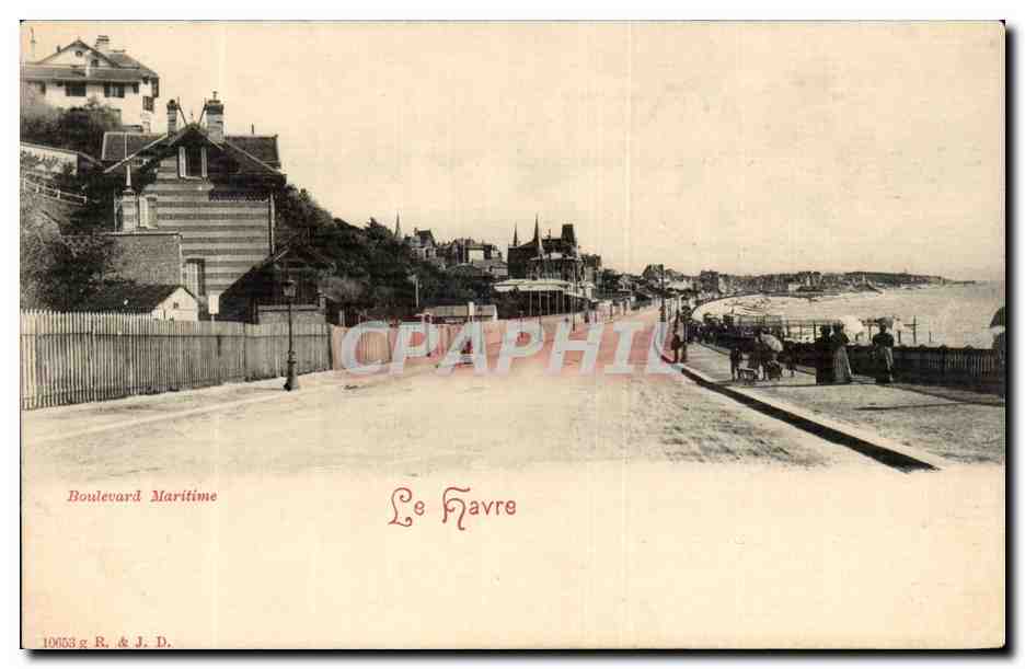 Le Havre - Le Boulevard Maritime - CPA 