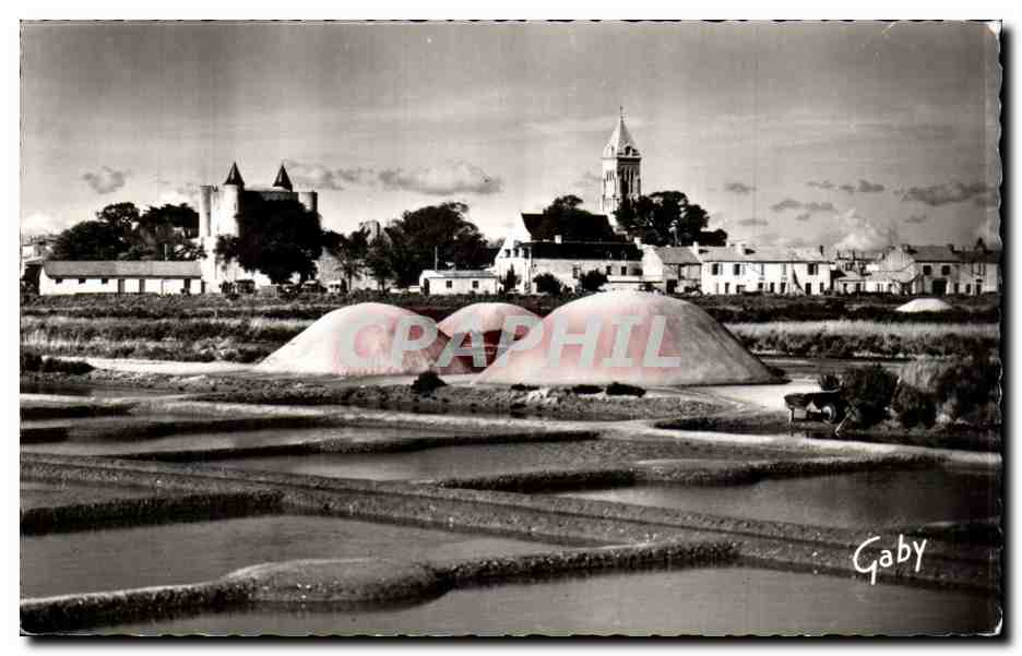 Ile de Noirmoutier — Les Marais Salants et Vue Générale — Editions Gaby