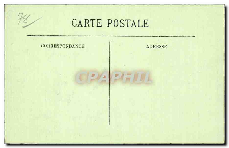 Saint Germain en Laye - Le Pavillon Henri IV - CPA  — Verso