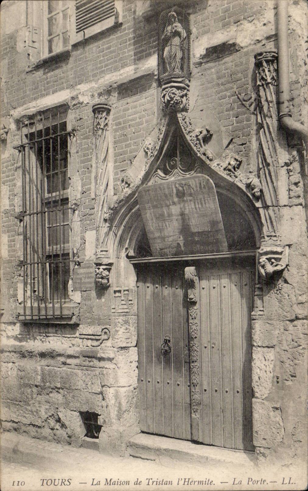 Tours - La Maison de Tristan l Hermite - La Porte - CPA 