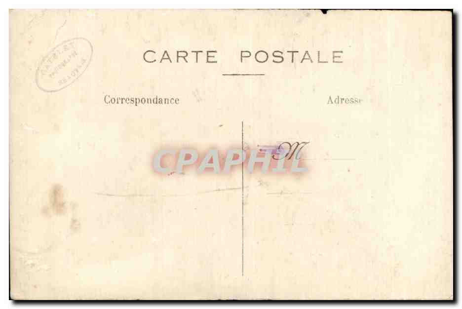 CARTE PHOTO Militaria Beauvais Soldat — Rückseite