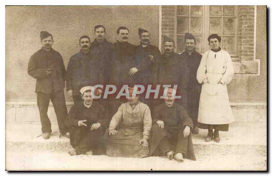CARTE PHOTO Militaria Soldats 