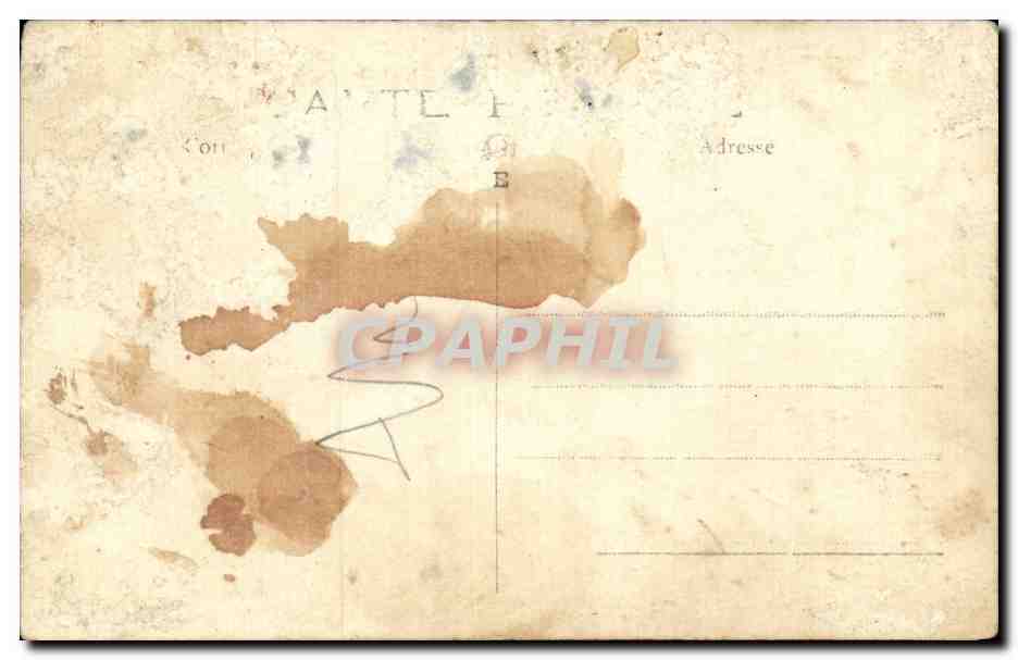 CARTE PHOTO Militaria Soldats  — Rückseite