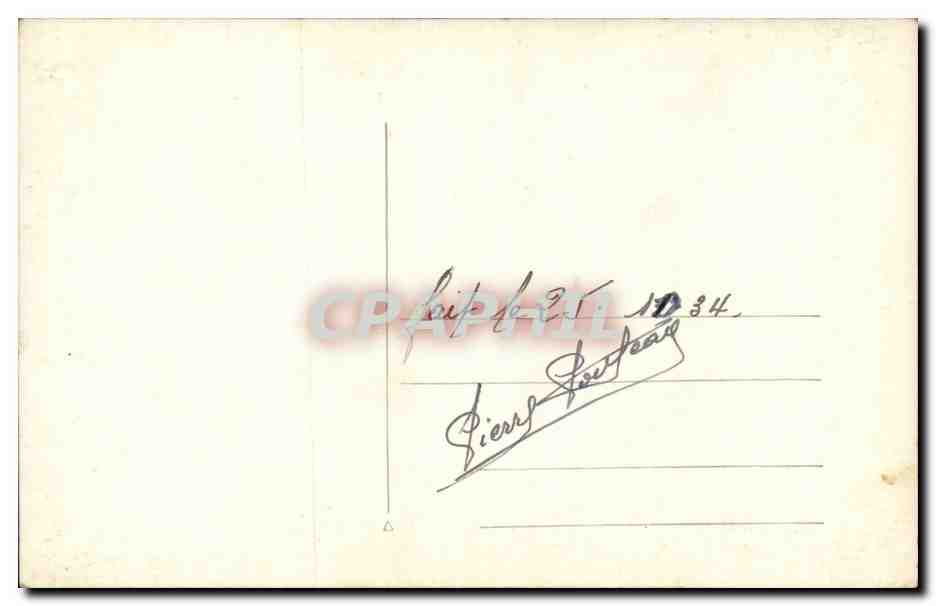 CARTE PHOTO Militaria Soldats — Rückseite
