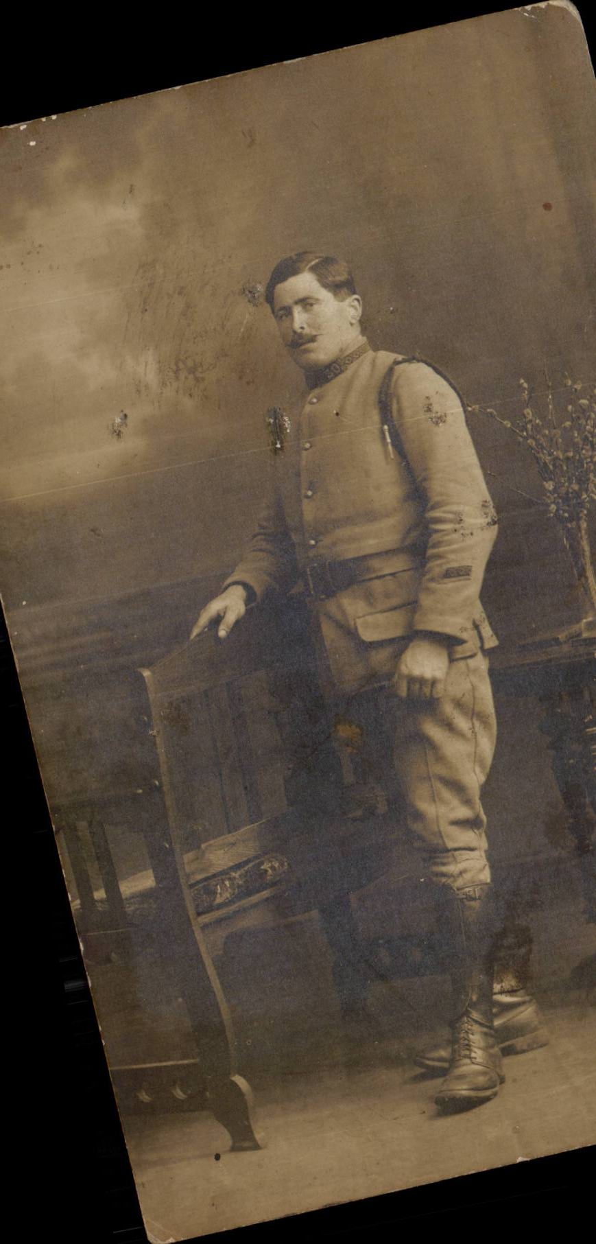 CARTE PHOTO Militaria Soldat