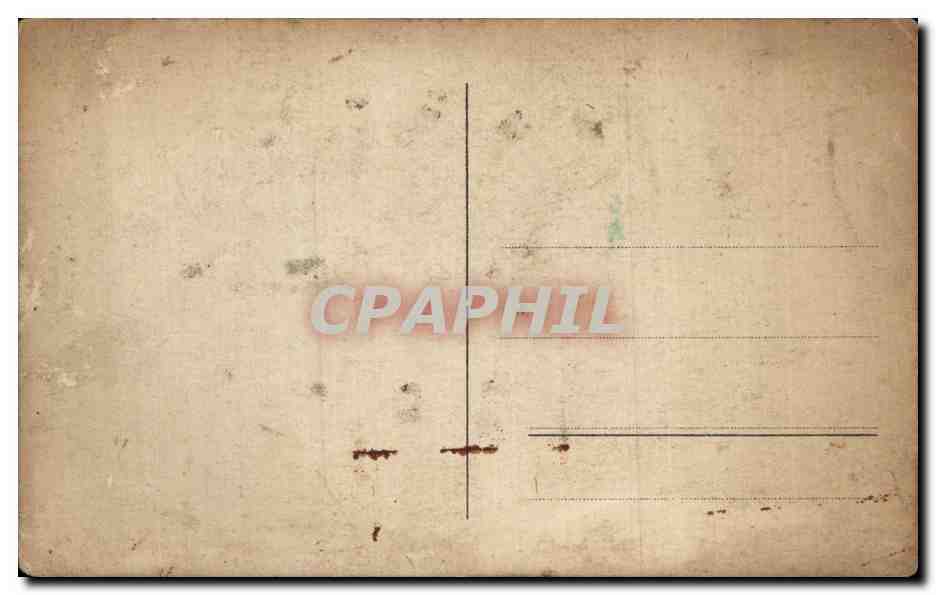 CARTE PHOTO Militaria Soldat — Rückseite