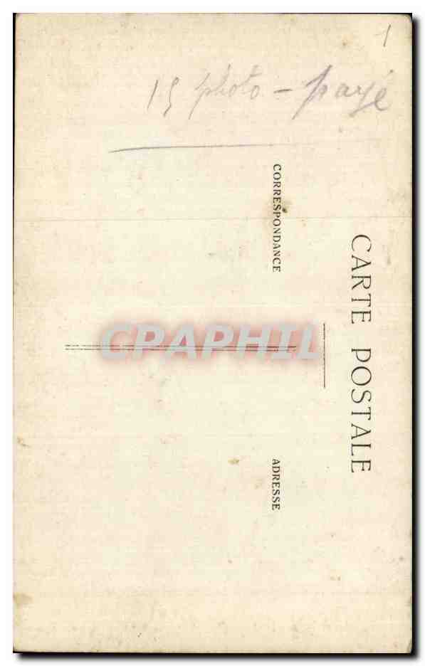 CARTE PHOTO Militaria Soldats — Rückseite