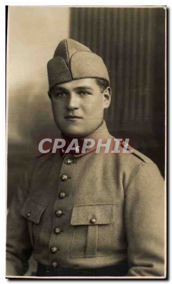 CARTE PHOTO Militaria Soldat 