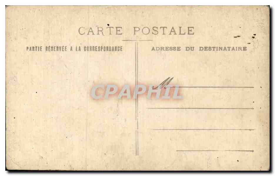 CARTE PHOTO Militaria Soldat — Rückseite