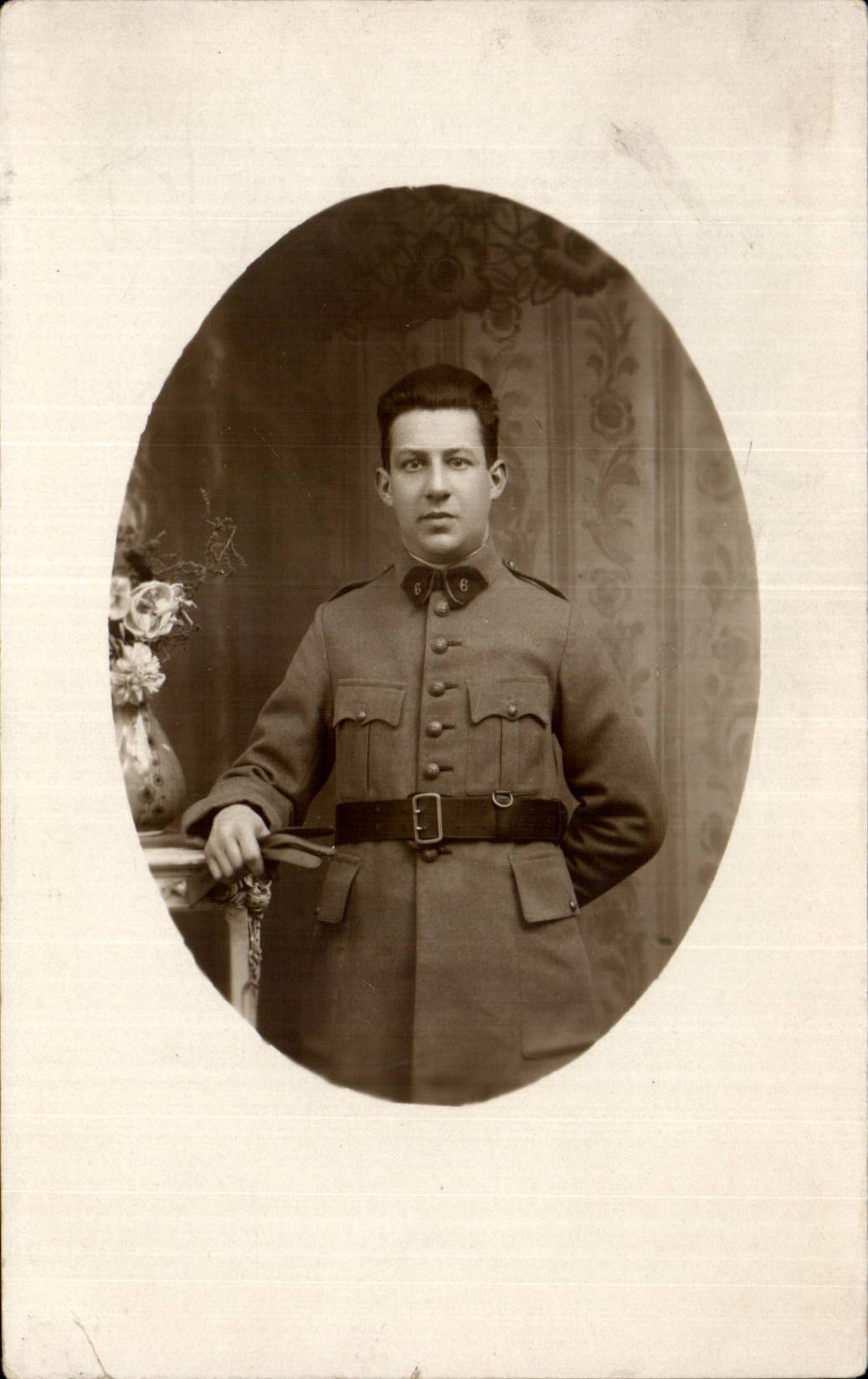 CARTE PHOTO Militaria Soldat