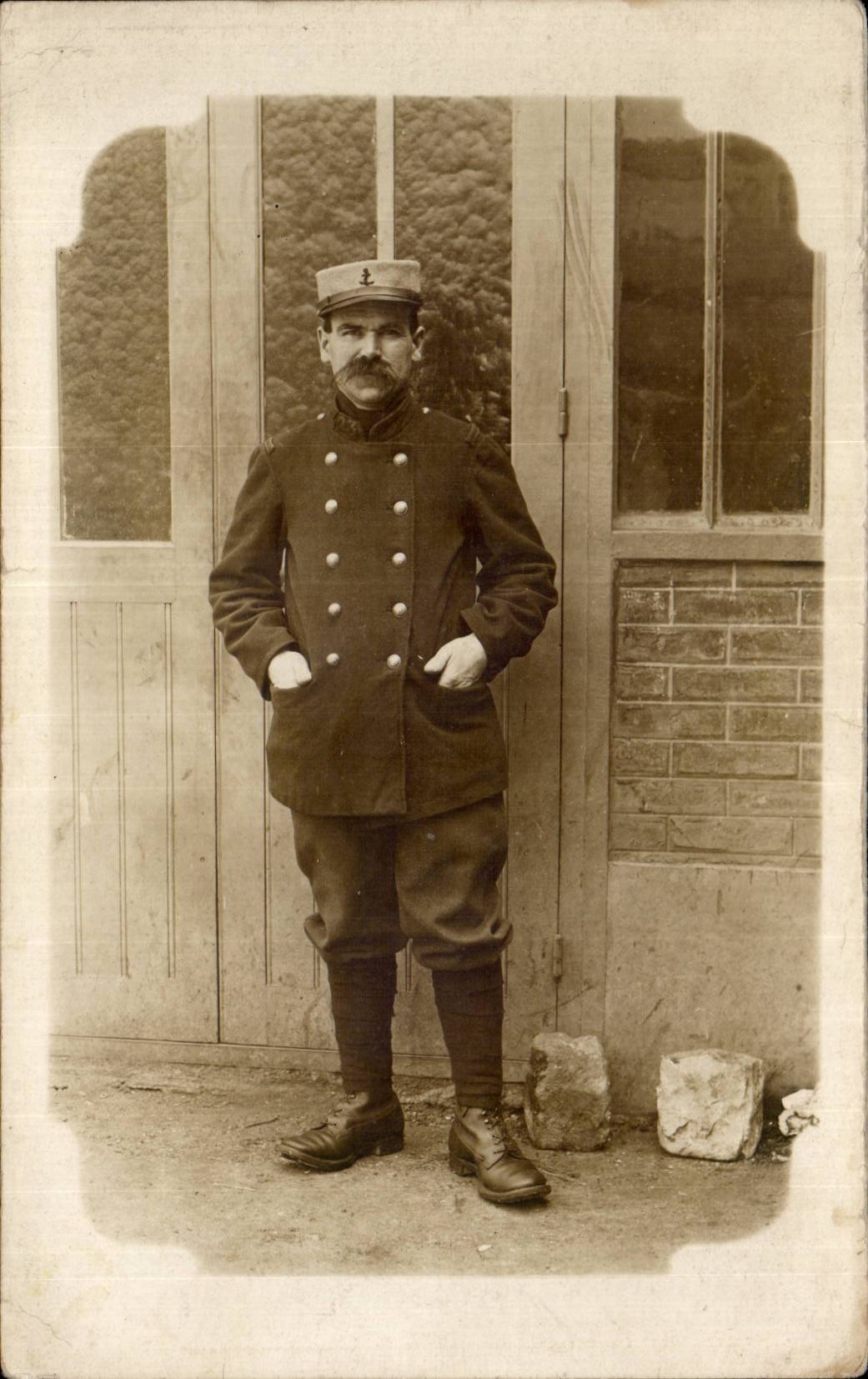 CARTE PHOTO Militaria Soldat
