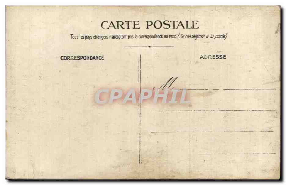 CARTE PHOTO Militaria Soldat — Rückseite