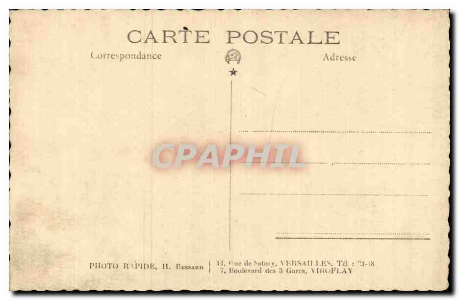 CARTE PHOTO Militaria Soldat — Rückseite