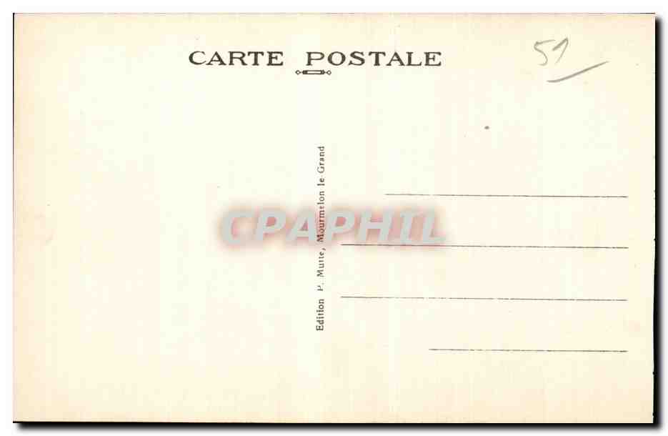 Camp de Chalons - Artillerie aux Manoeuvres Militaria - CPA  — Back