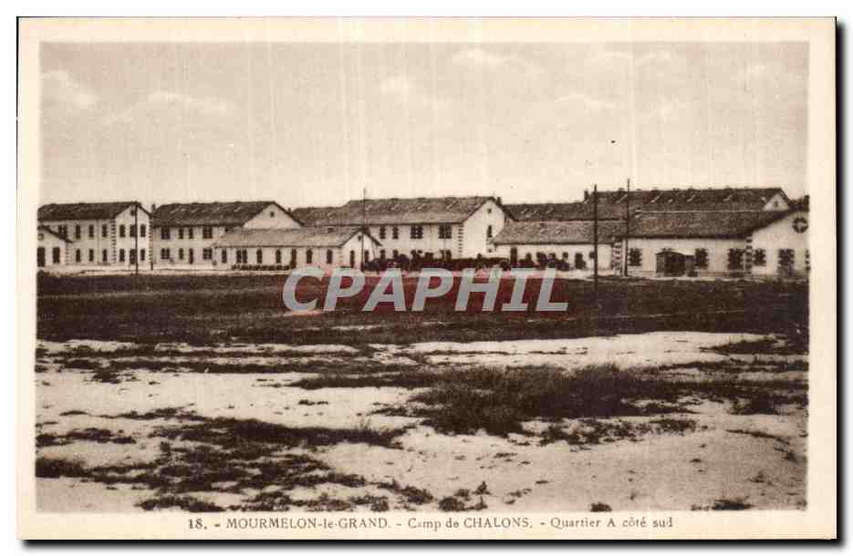 Mourmelon le Grand - Camp de Chalons Militaria - CPA 