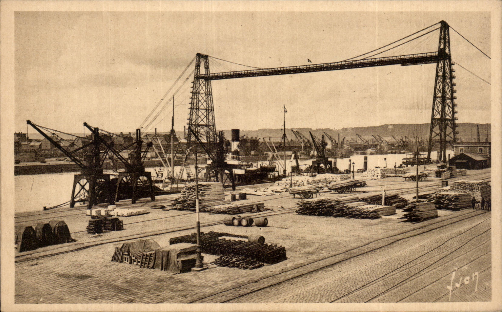 Rouen - Le Pont Transbordeur - CPA 