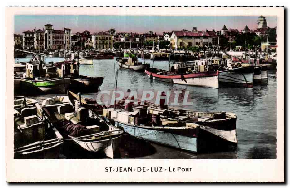 Saint Jean de Luz - Le Port - CPA 