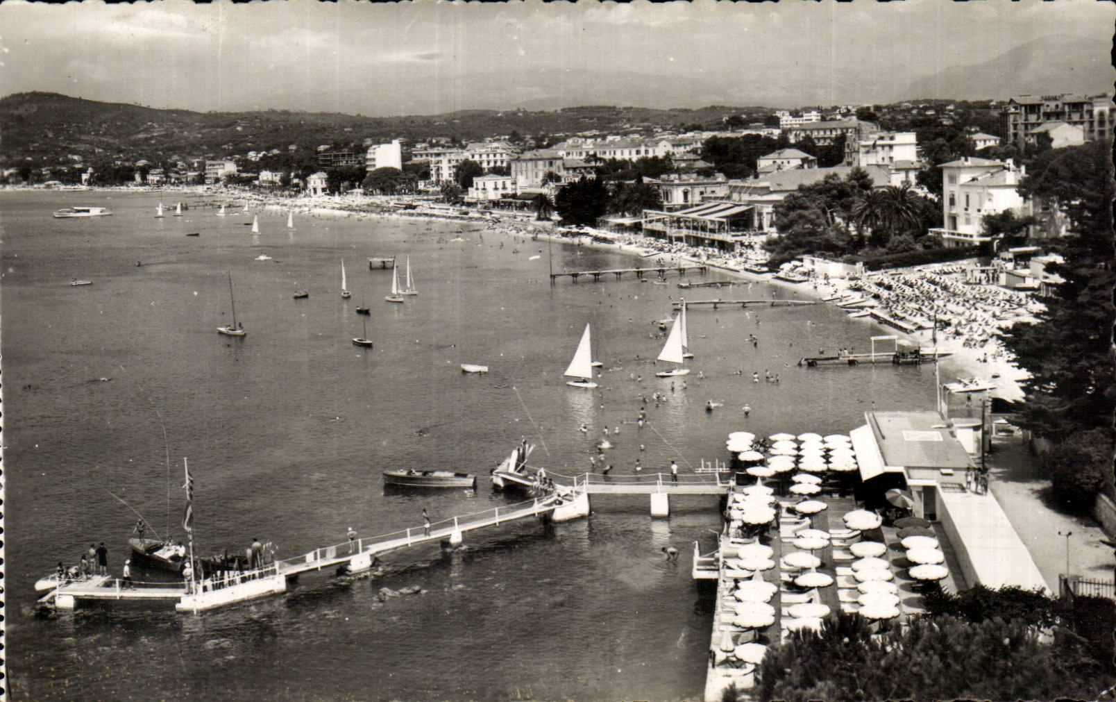 Juan les Pins - Vue Generale - CPA 