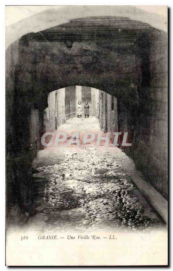 Grasse - Une Vieille Rue Enfants - CPA 