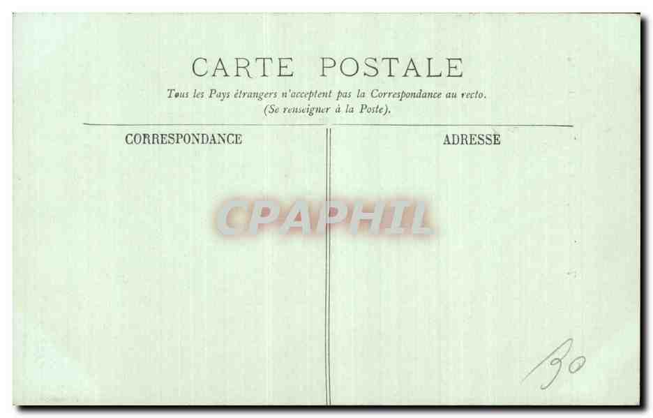 Grasse - Une Vieille Rue Enfants - CPA  — Rückseite