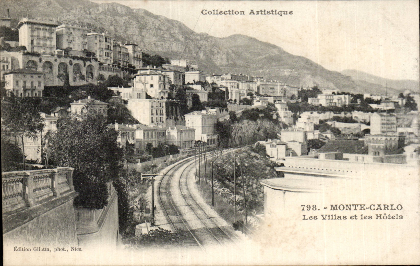 Monaco - Monte Carlo - Les Villas et Les Hotels - CPA 