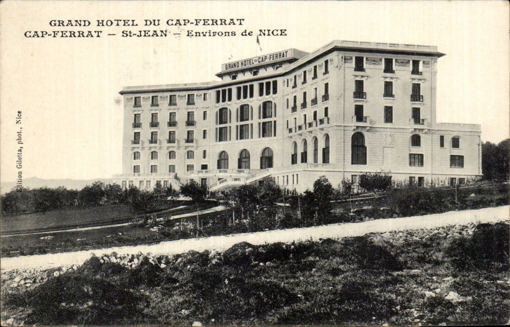 Saint Jean Cap Ferrat - Environs de Nice - Grand Hotel - CPA 