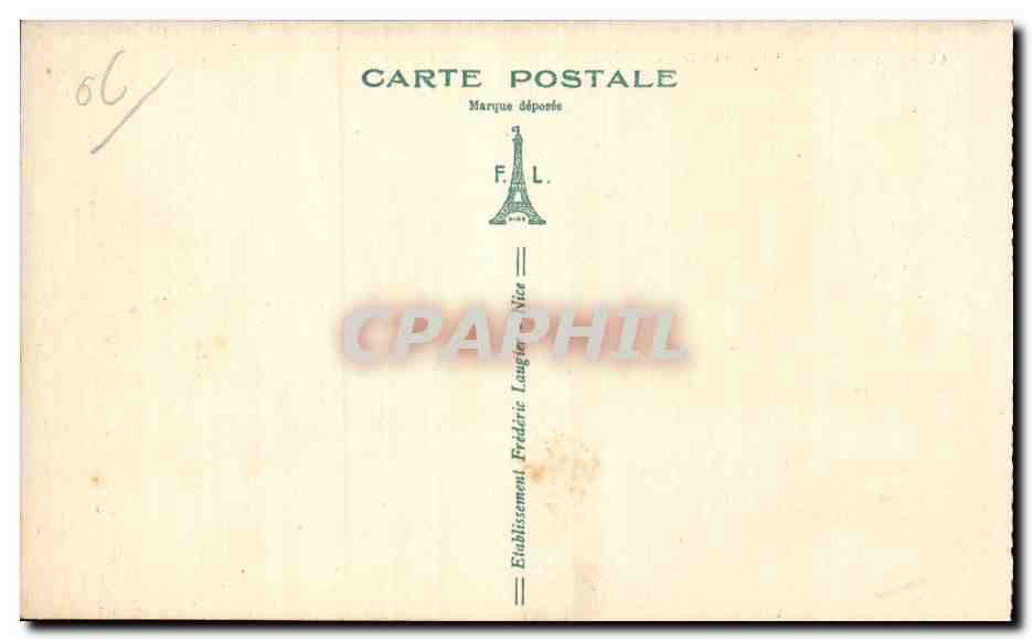 Nice - Le Quai des Etas Unis - CPA  — Rückseite
