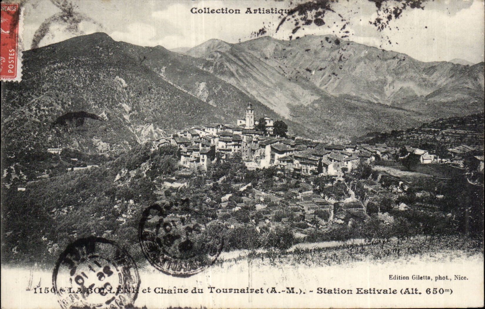 Labollene et la chaine du Tournairet - Station Estivale - CPA 