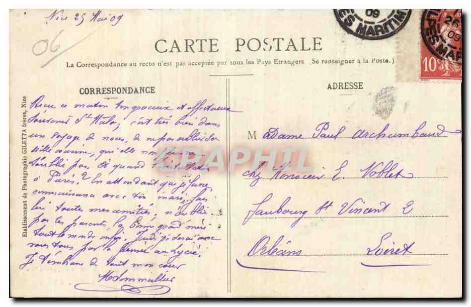 Labollene et la chaine du Tournairet - Station Estivale - CPA  — Rückseite