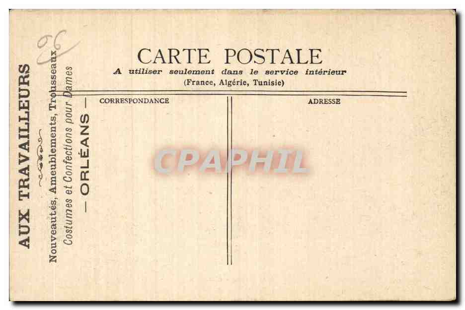 Côte d'Azur - CANNES — vue du port avec quai et bateau — éditeur STAËRCHER ET VARIC — Verso