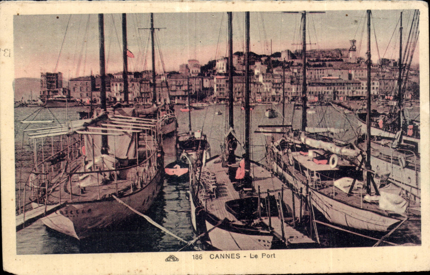 Cannes - Le Port - CPA 