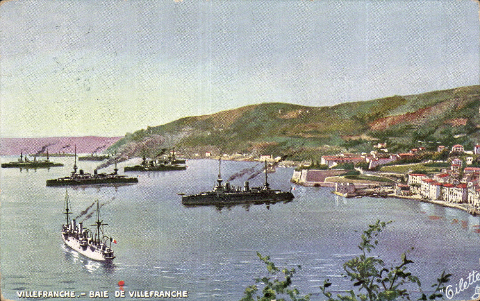 Villefranche — Baie de Villefranche — Gilette