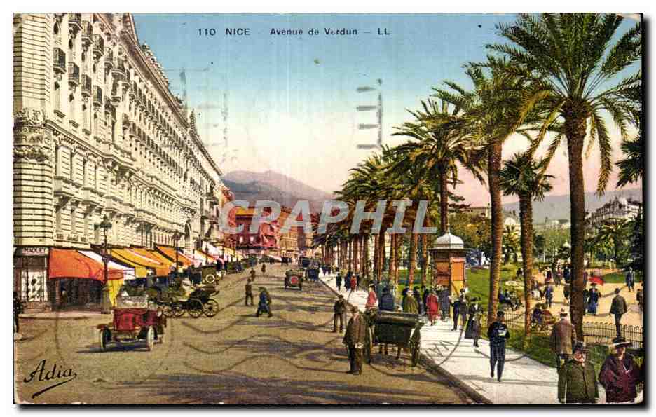 Nice - Avenue de Verdun - CPA 