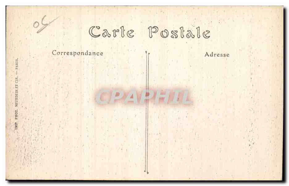 Cannes - Vue prise de la Californie - CPA  — Verso