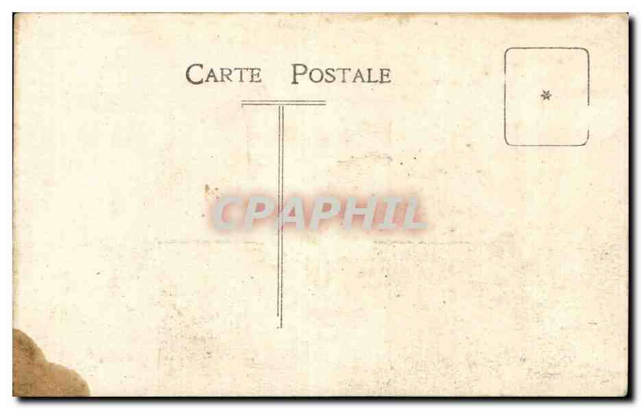 CARTE PHOTO Militaria Soldat — Rückseite