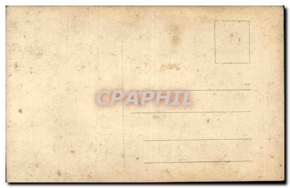 CARTE PHOTO Militaria Soldat — Rückseite