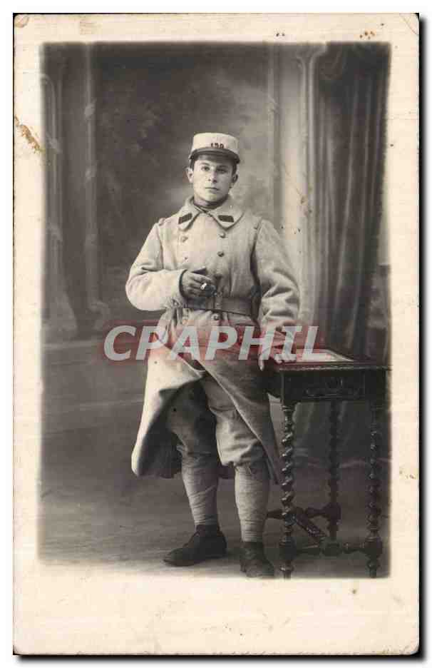 CARTE PHOTO Militaria Soldat